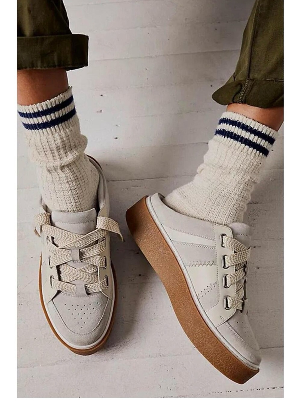 Free People Fremont Mule Sneakers. Size 37